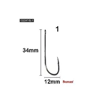 Sumax Anzuelo S92247-BL-1/0-C100