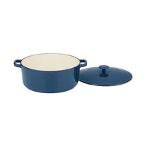 Caçarola Cuisinart CI670-30BG Cobertura Redonda 6.6L Azul Provençal