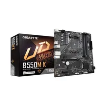 Placa Mãe Gigabyte B550M K AM4 DDR4 Micro ATX