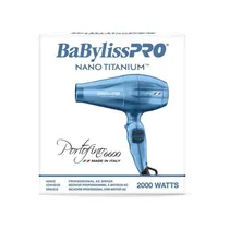 Babyliss Secador Nano Titanium Portofino BNT6610NUZ 220-50/60 Black