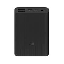 Carregador Portatil Xiaomi Mi Ultra Compact PB1022ZM Turbo 10.000 Mah Saidas USB e USB-C - Preto