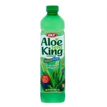 Suco de Uva Verde Sem Açucar com Aloe Vera Okf Garrafa Pet 1500ML