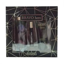 Kit NYC Scents No. 7656 Bravo Hero Masculino 3PCS