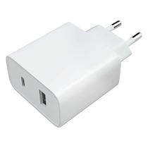 Carregador para Tomada Xiaomi Mi 33W Wall Charger Tipo-A / Tipo-C - Branco (AD332EU)