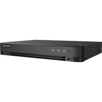 CCTV de Vigilância DVR Hikvision IDS-7216HQHI-M1/XT Acusense Áudio Bidirecional 16 CH - Preto