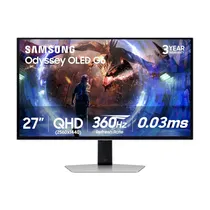 Monitor Samsung Gaming 27 Odyssey Oled G6 LS27DG602SNXZA 3MS/ 360HZ/ QHD/ HDMI/ DP