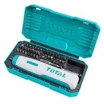 Total Destornillador TSDLI0403 4V c/40PCS de Accesorios