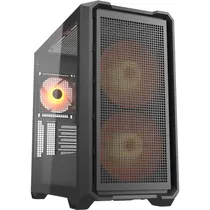 Gabinete Cougar MX600 Mini Mesh RGB - Preto