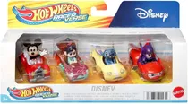 Hot Wheels Racerverce Disney Pack X4 HKD30