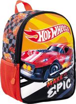 Mochila Hot Wheels Preto/Vermelho - 75130