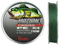 Linha Multifilamento Snake Motion 4X 0.45MM 30.4KGS 150M