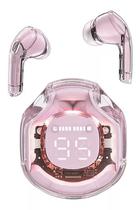 Fone Ear Acefast T8 Wileress BT LED Crystal Pink