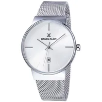 Relógio Analógico Daniel Klein Fiord DK11853-1 Masculino, Metal - Prata