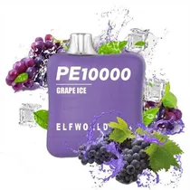 Elf World 10000 Puffs Grape Ice