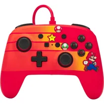 Controle Powera com Fio para Nintendo Switch - Speedster Mario (PWA-A-02855)