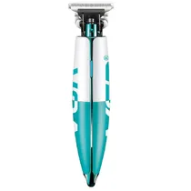 Barbeador Elétrico VGR V-958 - Recarregável - Branco e Azul