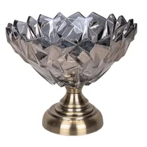 Fruteira Decorativa 23.5X19CM - Cinza