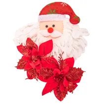 Decoração de Papai Noel de Tecido 15 CM X 20 CM X 4 CM
