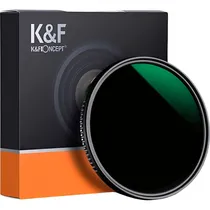 Filtro de Lente K&F ND8-ND2000 ND Variável Série A de 72 MM (KF01.1359)