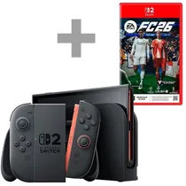 Console Portátil Nintendo Switch 2 BEE-001 de 7.9" com 256GB (HKG) + Jogo Ea Sports FC26