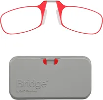 Óculos de Grau B+D Bridge Reader +3.00 2266-14-30 Matt Red