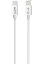 Cabo Quanta QTCTL71 USB-C | Lightning 1M - White