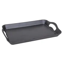 Bandeja de Melamina Retangular 37 X 23 CM Preta