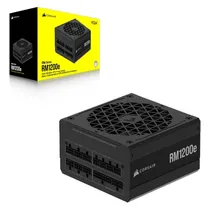 Fonte Corsair RM1200E CP-9020256-Na ATX 1200W 80 Plus Gold Full Modular - Preto