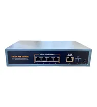 F. Switch 04POE 78W 10/100/1000MBPS 4POE RJ45 SFP G0411GB-C