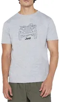 Camiseta Jeep JMN24214 Grey - Masculina