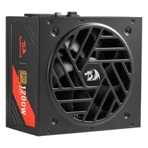 Fonte Redragon Master RGMS GC-MS05 ATX 1200W 80 Plus Gold Full Modular - Preto