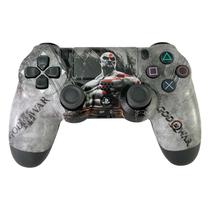 Controle PS4 God Of War Cinza