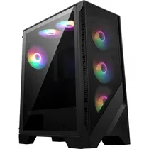 Gabinete MSI Mag Forge 120A Airflow RGB Mid Preto 306-7G23A21-809 RGB Mid Tower