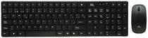 Teclado e Mouse Sem Fio Mtek KM-5197B - Preto (Espanhol)