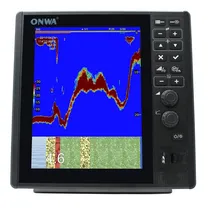 Onwa Echosonda KFISH-12 Tela LCD de 12 Polegadas 1KW/2KW 50KHZ / 200KHZ