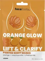 Máscara para Nádegas Face Facts Orange Glow Booty - 25ML (1 Unidade)