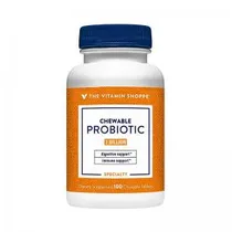 Chewable Probiotic 2 Billion The Vitamin Shoppe 100 Tablets
