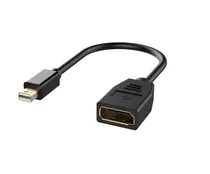 Adaptador HDL Mini Display Port (M) A Display Port (F) - Preto