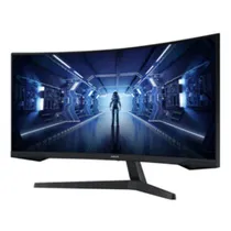 Mon 34"Samsung LC34G55TWWNXZA Curved 165HZ HDMI/DP