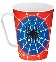 Caneca Plástica Kozi Plast Aranha 1402A - 430ML