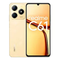 Smartphone Realme C61 RMX3930 128GB 6GB Ram DS - Sparkle Gold