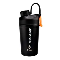 Copo Térmico Ozizo M63 590ML Shaker KA063 Preto