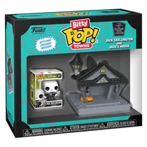Funko Bitty Pop NBC *Towns* Jack Skellington And House 83683