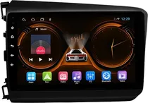Multimídia Hetzer H-Pro Android 13 Tela de 9" Honda Civic 2015/16