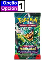 Cartas Pokémon Escarlate e Violeta Mascara do Crepúsculo - 189-41162 - 6 Cartas (Diversos)