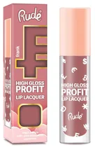 Batom Liquido Rude High Gloss Profit Lip Lacquer 38205 Frank - 4G