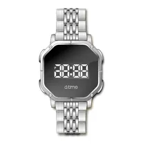 Relógio Digital Masculino Daniel Klein D Time DK.1.12334-1 - Prata