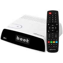 Receptor Fta Athomics S4 Full HD Iptv com Wi-Fi - Branco