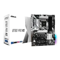 Placa Mãe 1200 Asrock B760 Pro RS 4XDDR5, 1XM.2 Nvme, 2XHYPER M.2 Nvme, 1XHDMI, 1XDISPLAYPORT 1.4, , 1XUSBC 3.2, 2XUSB-A 2.0, 4XUSB-A 3.2, 1XRJ45 Gigabit 2.5, 1XAUDIO, ATX  Placa Mãe 1...