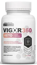 Vigor 360 Vitamina Keto Ultra Formula Plastico Blanco